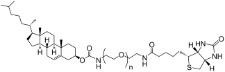 Cholesterol-PEG-Biotin
