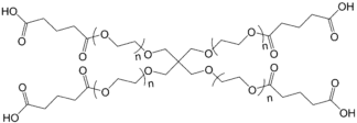 4-arm PEGs-Glutamic acid