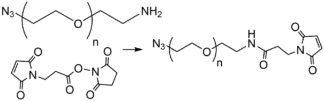 N3-PEG-Maleimide (Synthesis Kit) structure