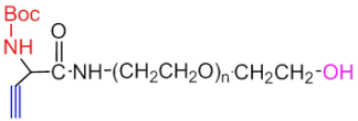 Boc-amine alkyne-PEG-OH