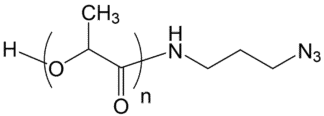 PDLLA-Azide (PDLLA-N3) structure