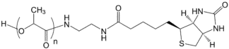 PDLLA-Biotin (PDLLA-Bio) structure