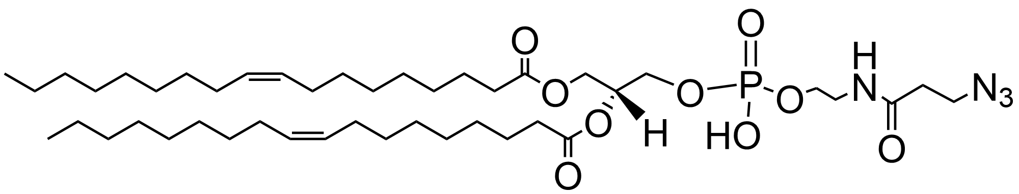 DOPE-N3 lipid structure