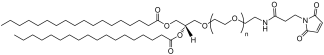 DSG-PEG-Maleimide lipid structure