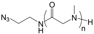 N3-Polysarcosine polymer structure