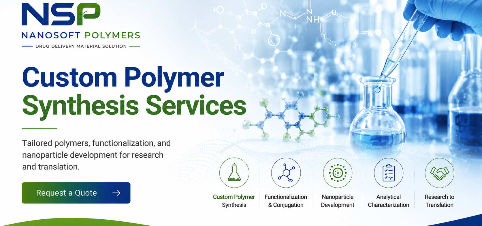 Biodegradable polymers including PLGA, PLA, PCL, and PEG copolymers