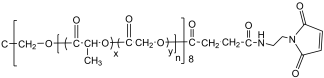 8-Arm PLGA-Mal structure