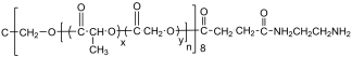 8-Arm PLGA-NH2 structure