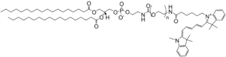 DSPE-PEG-Cy5 structure