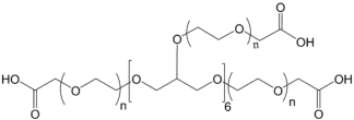 8-Arm PEG COOH structure