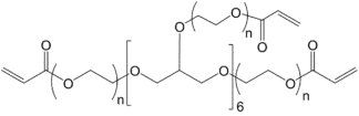 8-Arm PEG-Acrylate structure