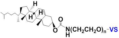 Cholesterol Peg Vs Nsp Functional Polymers Copolymers