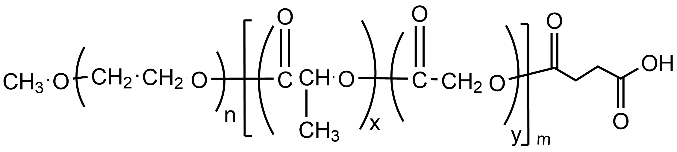 MPEG-PLGA-COOH structure