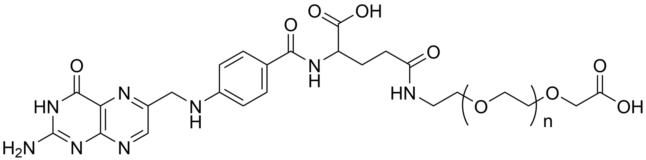 Folate-PEG-COOH structure