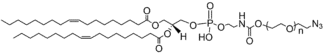 DOPE-PEG-N3 structure