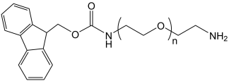 Fmoc-PEG-Nh2 structure