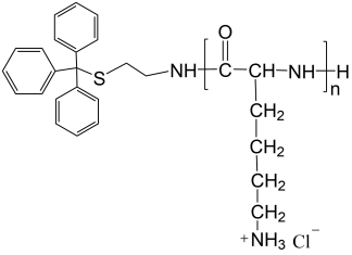 Trityl-PEG-PLL structure