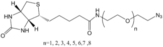 Biotin-dPEG-N3 structure